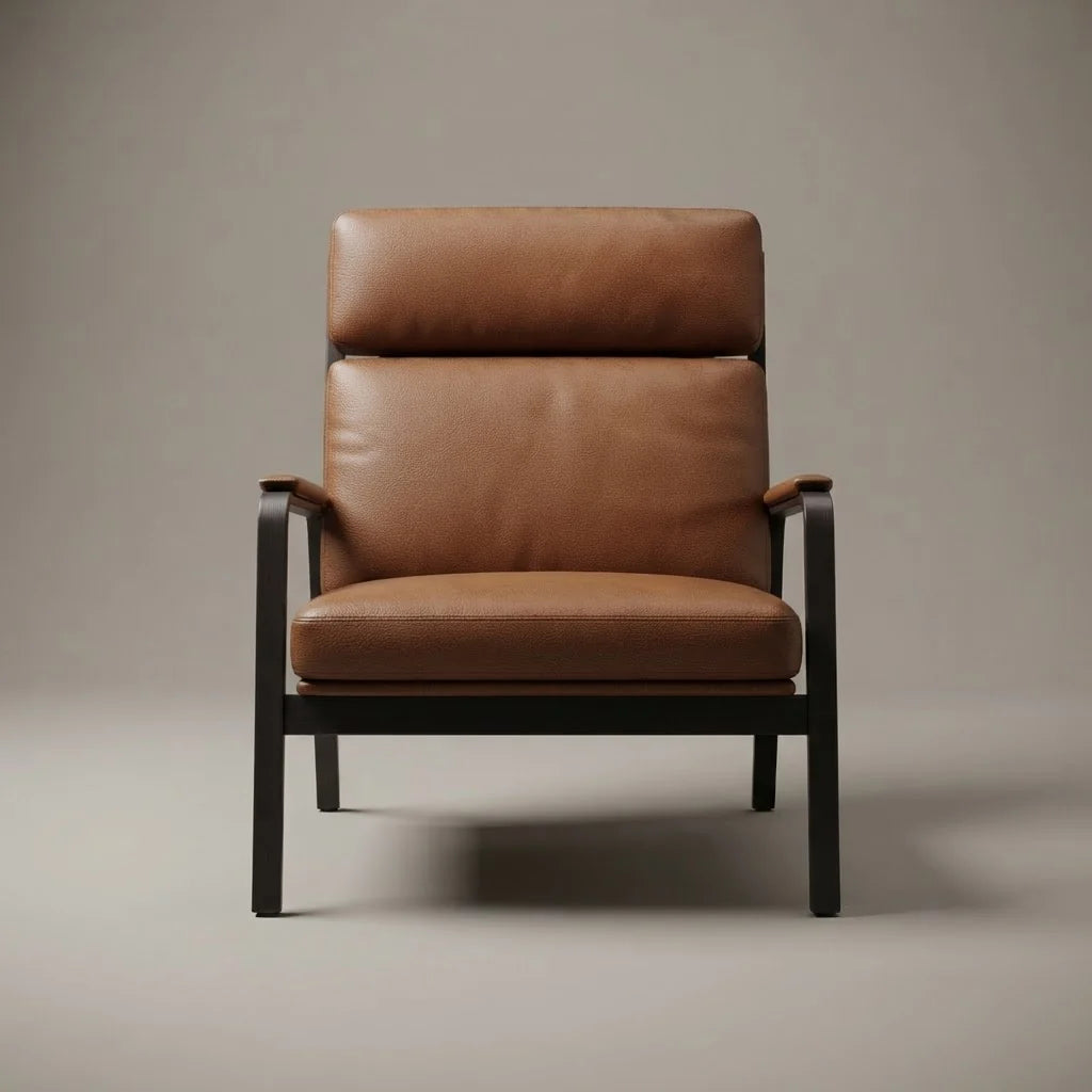 Lounge chair — straight-on front product view